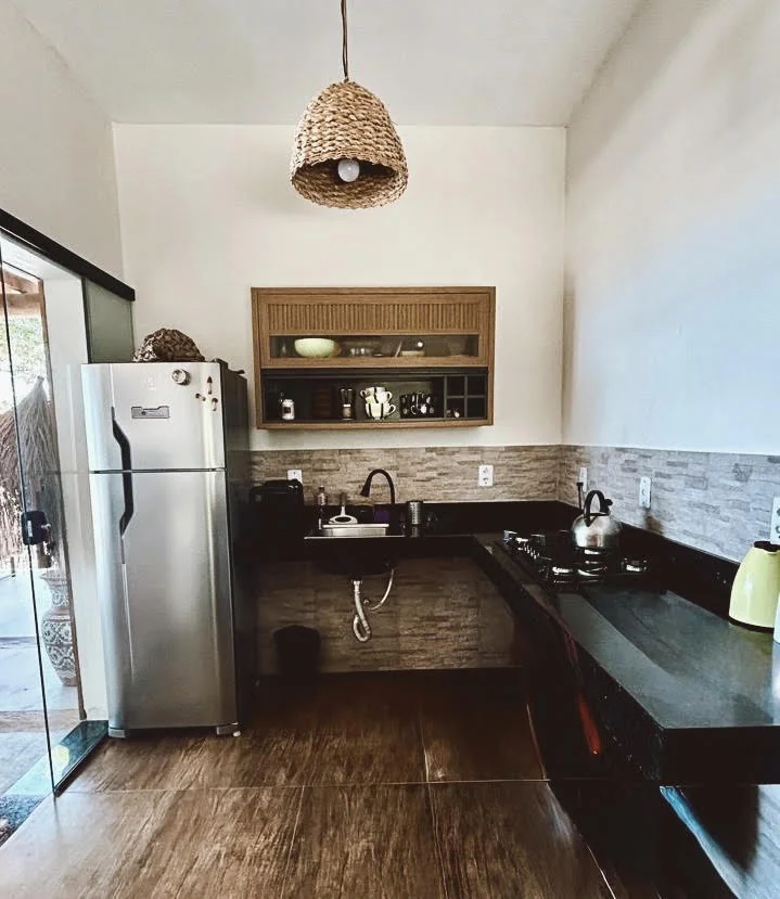 Cozinha completa e equipada